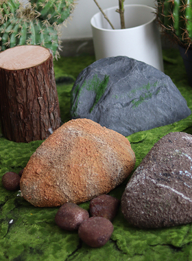 仿真泡沫石头户外空心假山造景