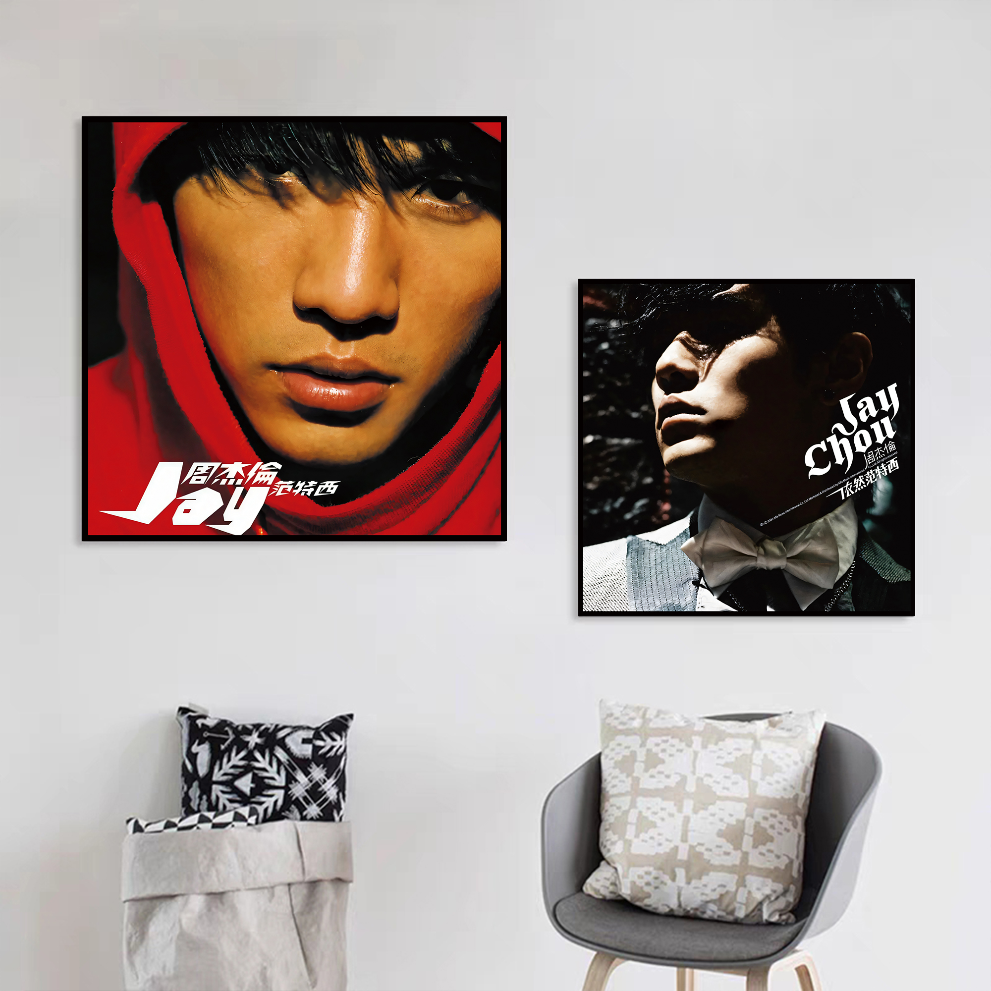 周杰伦专辑封面海报墙贴