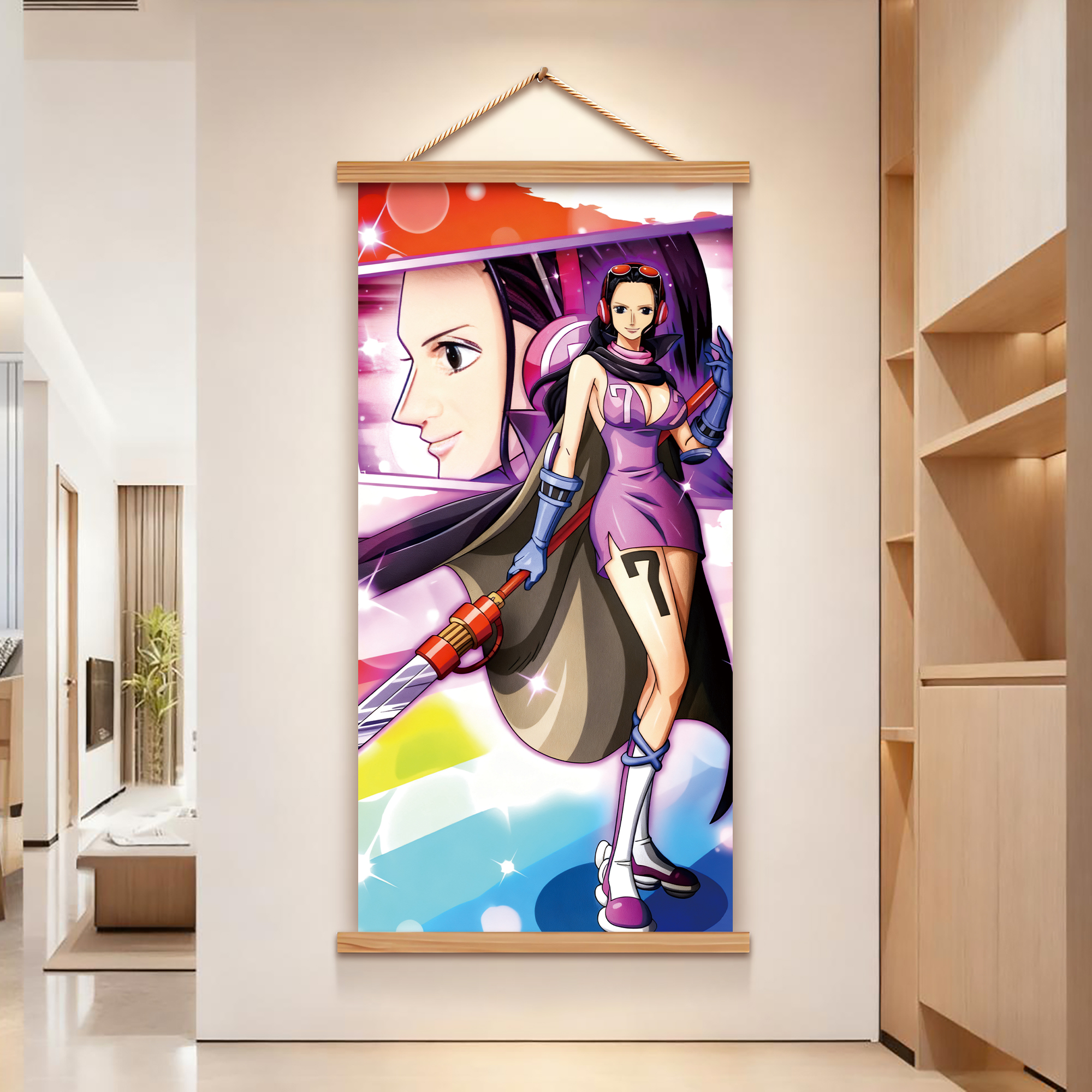 海贼王海报挂画动漫二次元装饰画