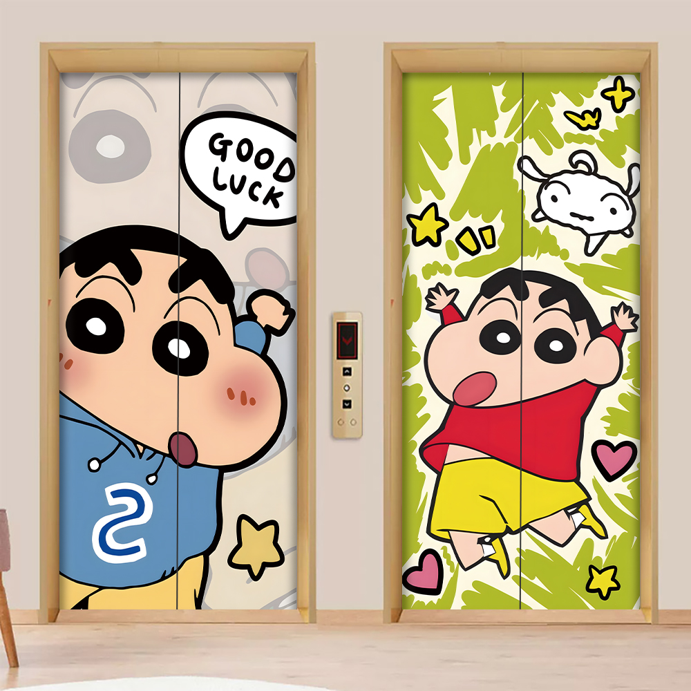 入户电梯门贴纸装饰贴画现货速发