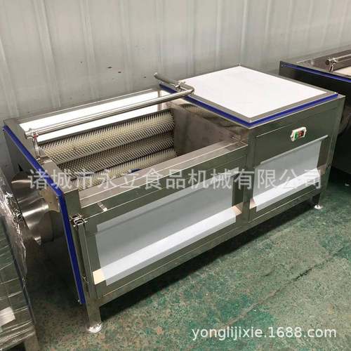 大姜清洗机圆葱毛辊去皮设备红薯小型清洗流水线