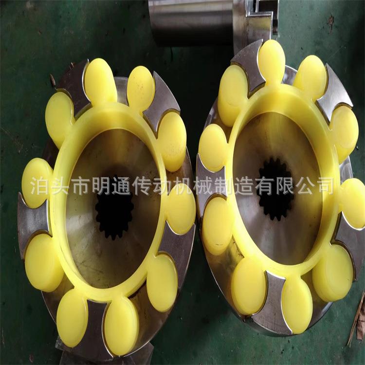 传动件弹性梅花连轴器花键式ML型联轴器制动轮型对轮GR弹性垫