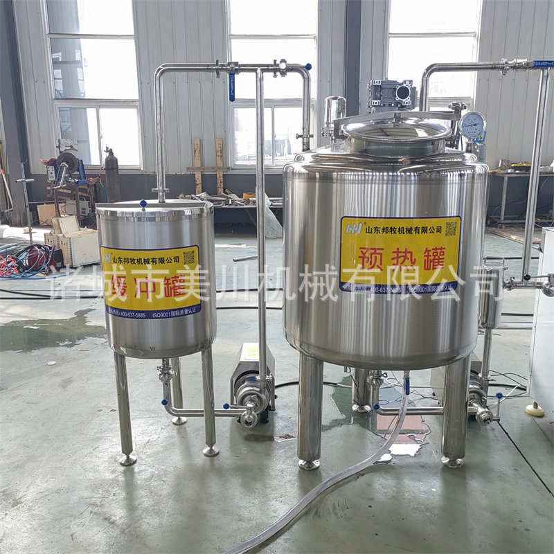沙棘原汁加工生产线 碗装凝固型酸奶灌装线 牛奶加工线酸奶设备
