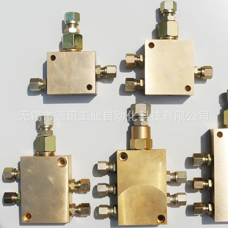 全铜TLR6-10/6，TLR8-12/6，TLR3-12/6，TLR油气分配器
