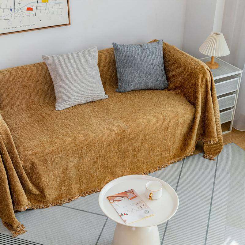 高级感毛毛纱沙发巾防滑加厚沙发盖布纯色秋冬防猫抓皮沙发毯,农机/农具/农膜,其它农用工具,淘宝优惠券,粉丝福利购,淘宝优惠卷
