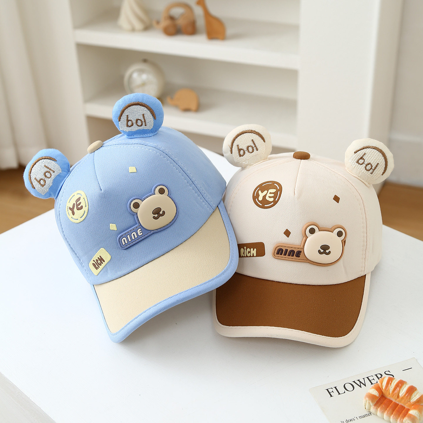 韩版儿童帽子卡通小熊棒球帽春秋季男女童可爱鸭舌帽防晒遮阳帽子,童装/婴儿装/亲子装,帽子,淘宝优惠券,粉丝福利购,淘宝优惠卷