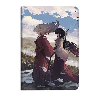 苹果犬夜叉带笔槽超薄动漫保护套