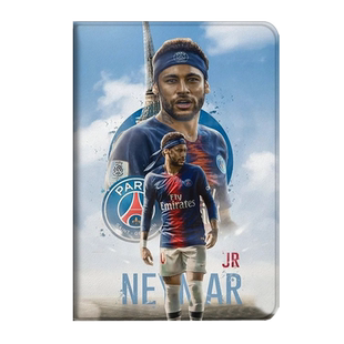 内马尔适用华为matepad pro平板保护套M6高能8.4创意10.8足球m5青春版10.1寸v6荣耀10.4书本式世界杯c5壳畅玩