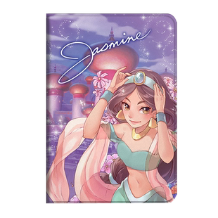 茉莉公主ipadmini6适用2021pro11三折8新款10.2少女带笔槽air4/2保护套20/19苹果mini5迷你3壳10.5爱派平板套