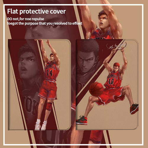 苹果灌篮高手平板超薄动漫保护套