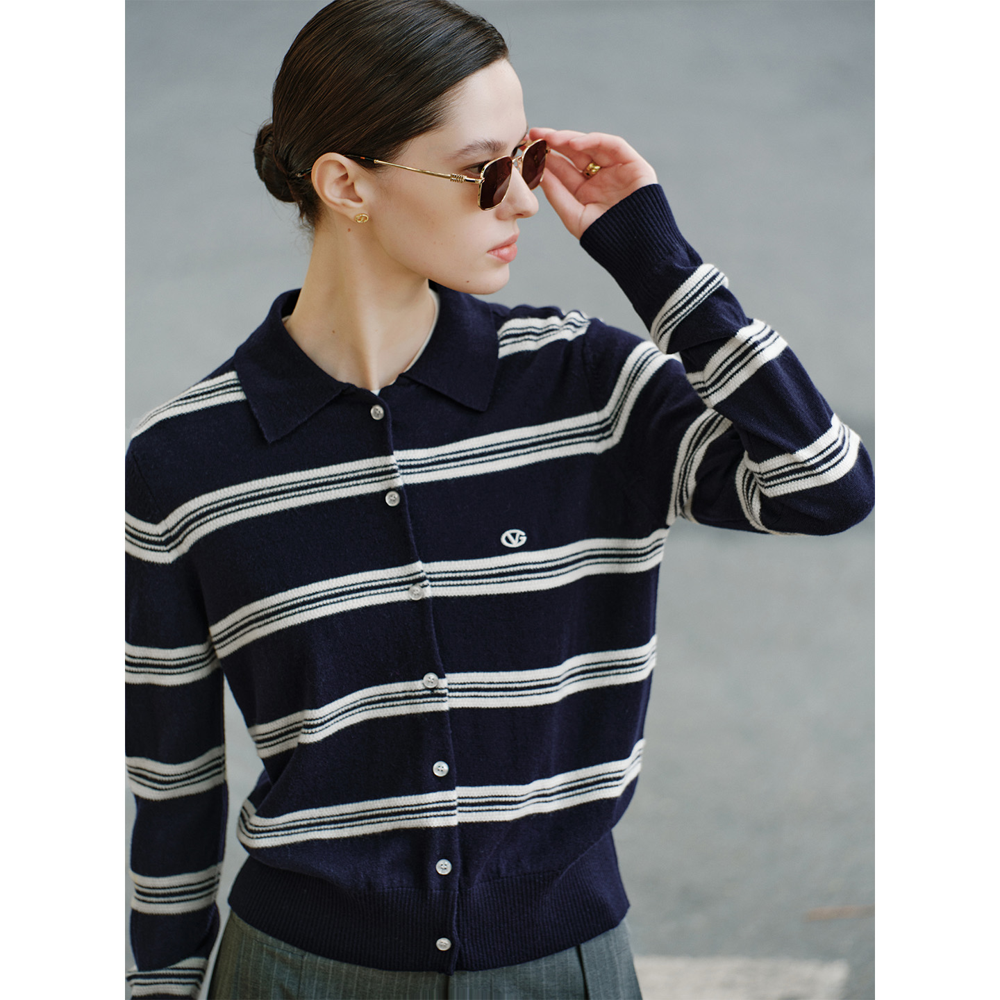 卓凡尼·华伦天奴女士针织开衫