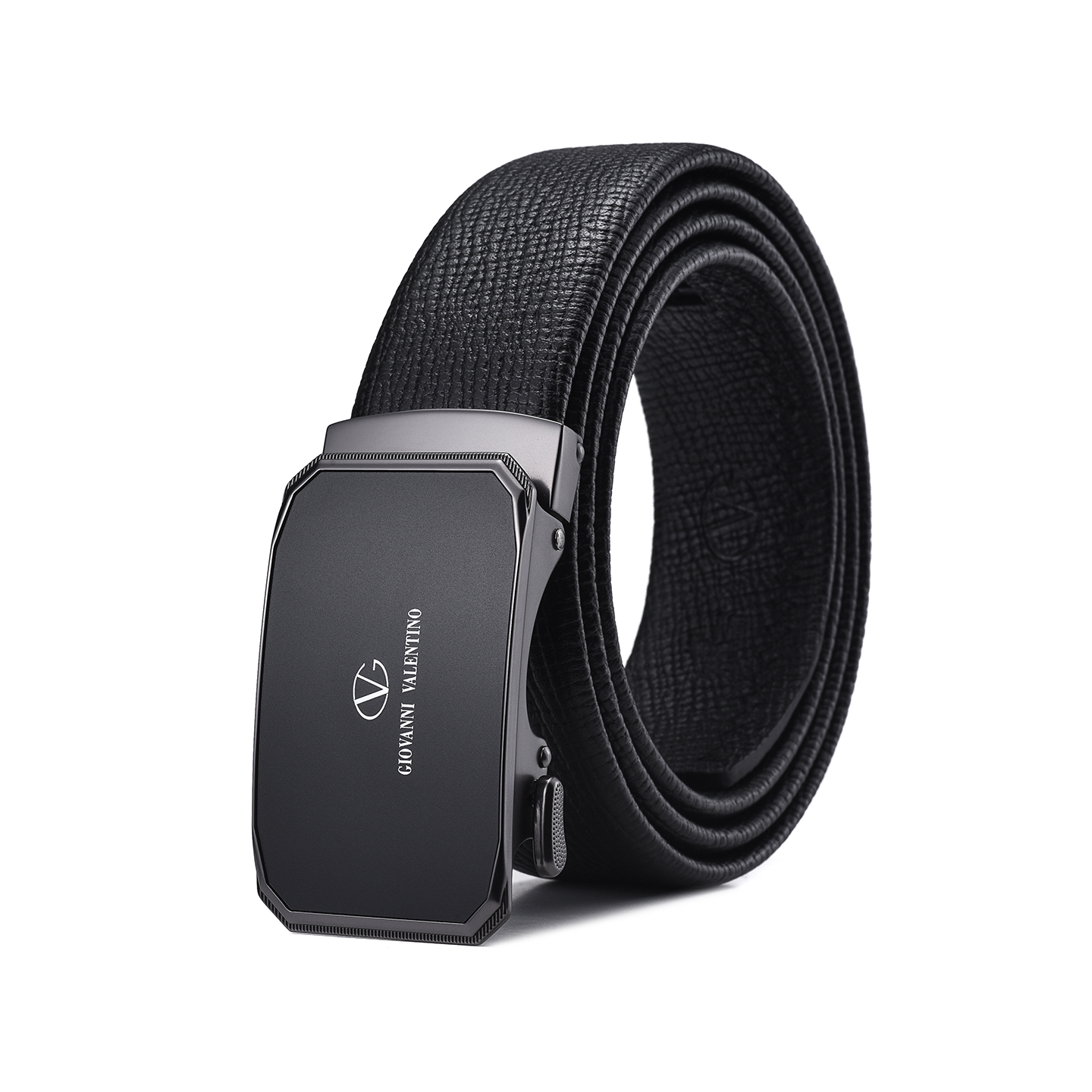 卓凡尼·华伦天奴男士真皮皮带