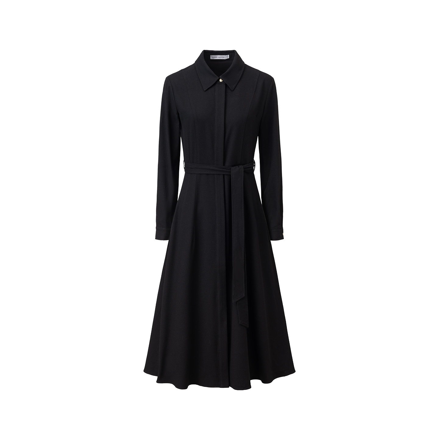 卓凡尼·华伦天奴翻领连衣裙