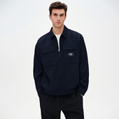 VALENTINO春秋季 男士 长袖 GIOVANNI 翻领夹克休闲多口袋工装 外套