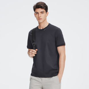 圆领短袖 GIOVANNI 男士 新款 T恤凉感抑菌休闲体恤 VALENTINO夏季