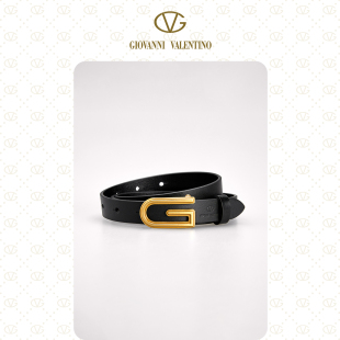 GIOVANNI 皮带 VALENTINO女士针扣腰带气质设计奢华金属扣简约款