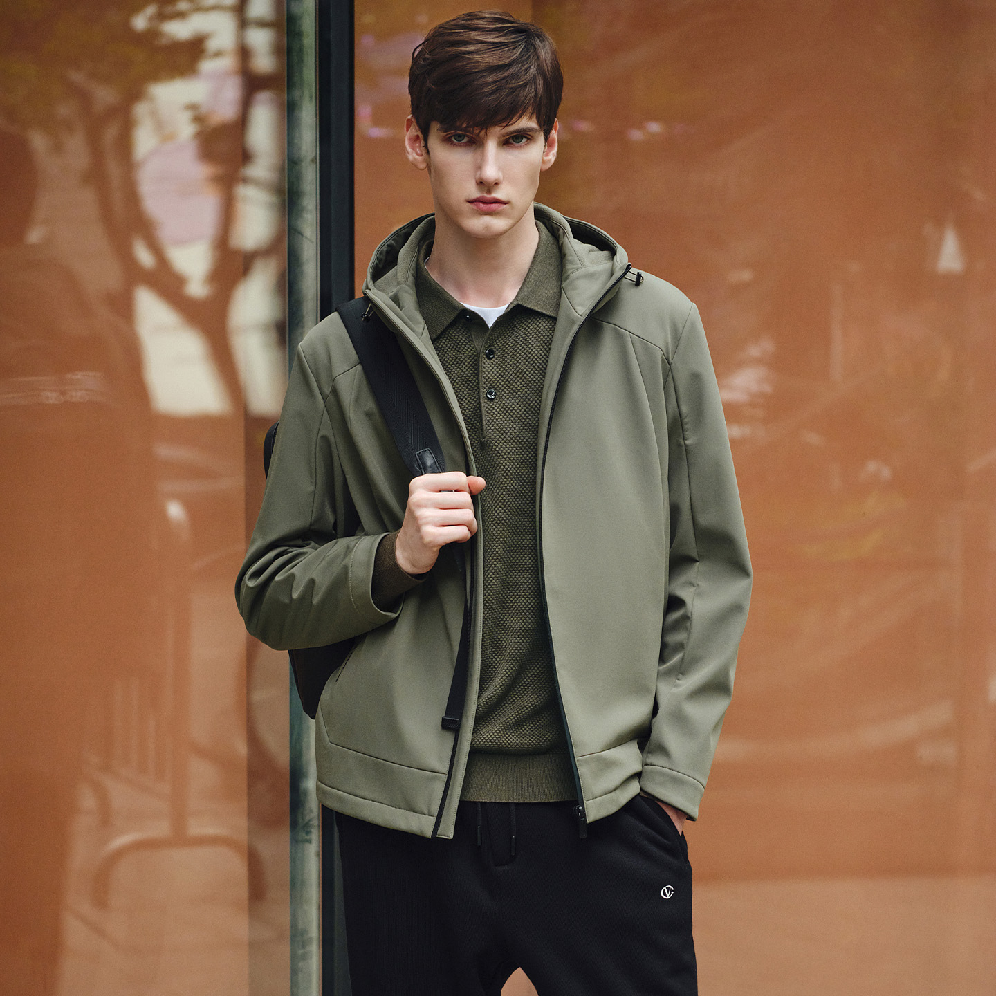 卓凡尼·华伦天奴三防户外夹克