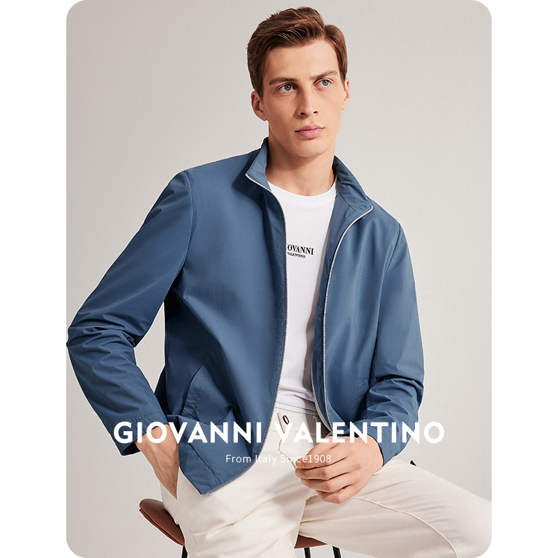 休闲夹克外套立领春秋季标准版