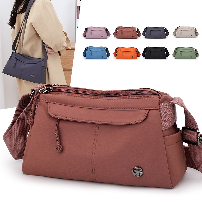 尼龙布女士斜挎包单肩包大容量轻便防泼水牛津布包女包旅行妈咪包,箱包皮具/热销女包/男包,单肩包,淘宝优惠券,粉丝福利购,淘宝优惠卷