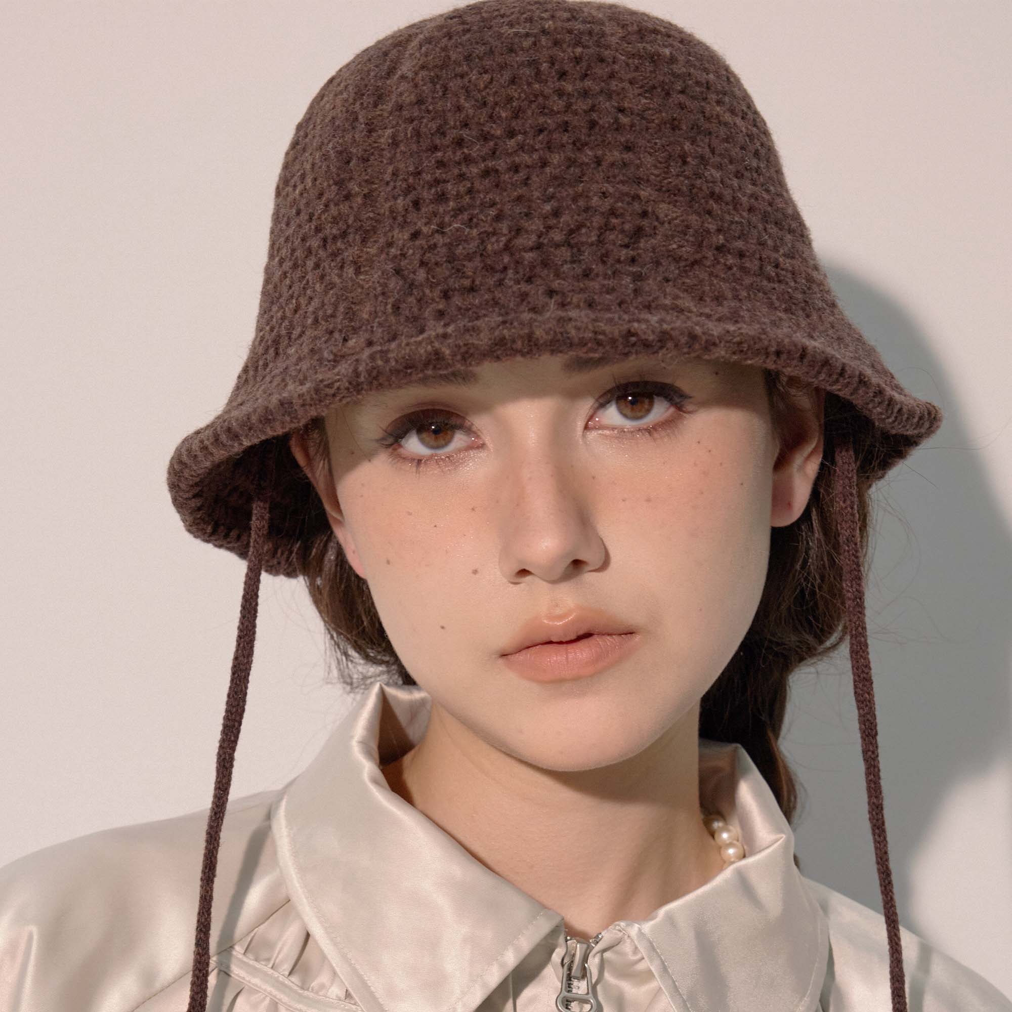 针织渔夫帽檀健次同款