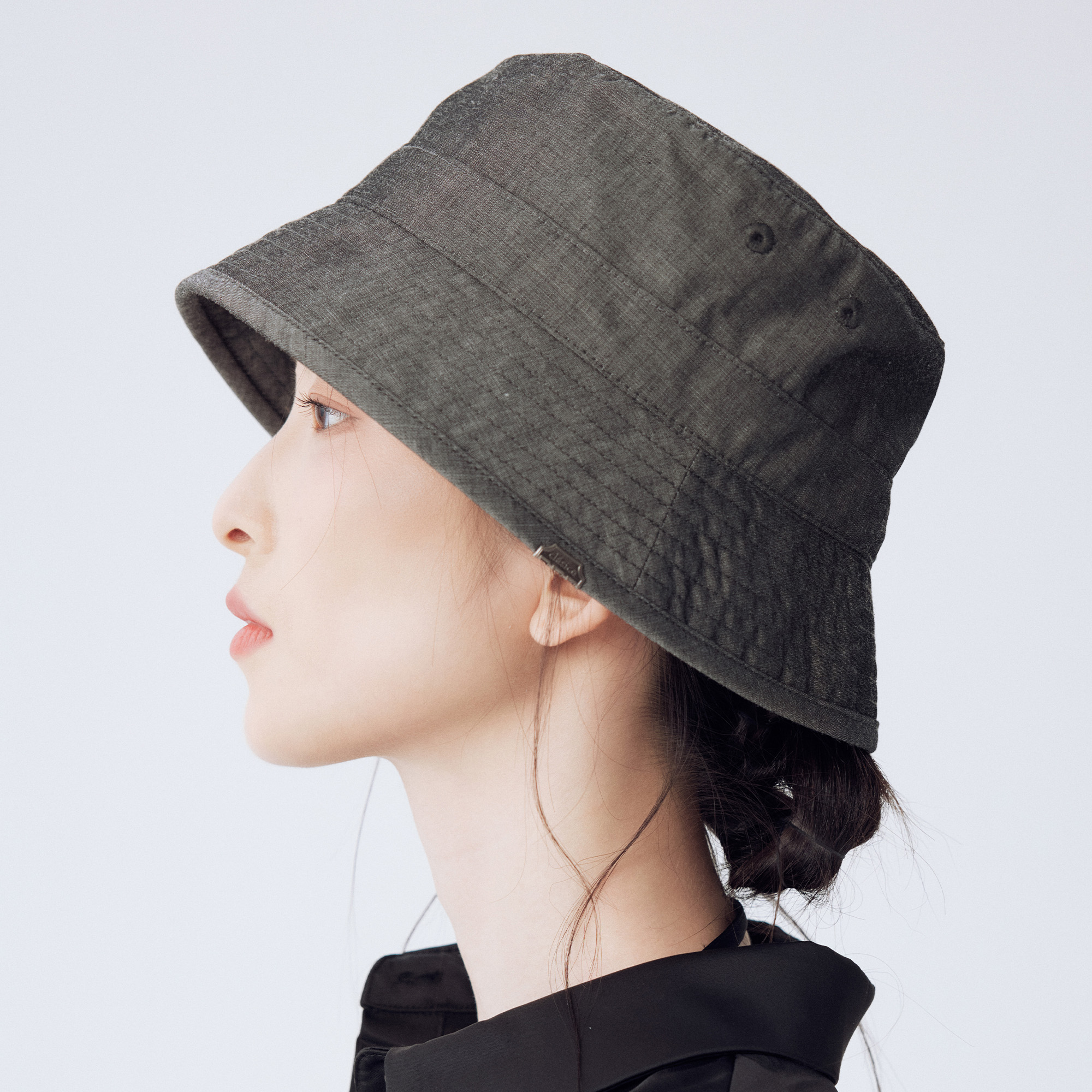 夏季羊毛渔夫帽透气小檐遮阳