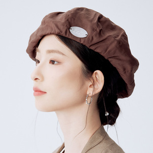 clasico十二片宽松贝雷帽夏日新款大头围贝雷帽