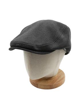 clásico条纹狩猎帽前进帽深帽檐秋冬百搭2025款巨好看的帽子