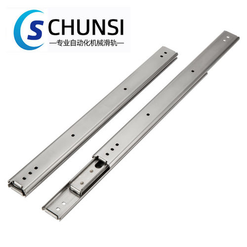 厂家直供SSRXN3618同款双层三节不锈钢滑轨IDC06-457.2
