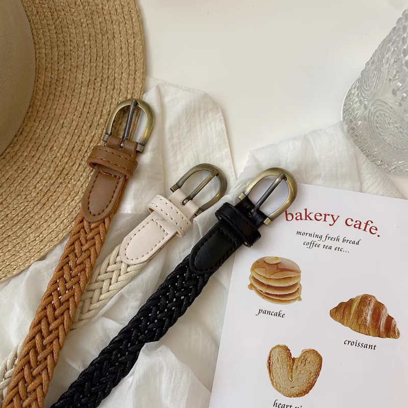 TEMU热卖韩版休闲蜡绳编