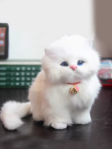 Подушка, милая тряпичная кукла, детская успокаивающая реалистичная плюшевая игрушка, котенок, кот, подарок на день рождения