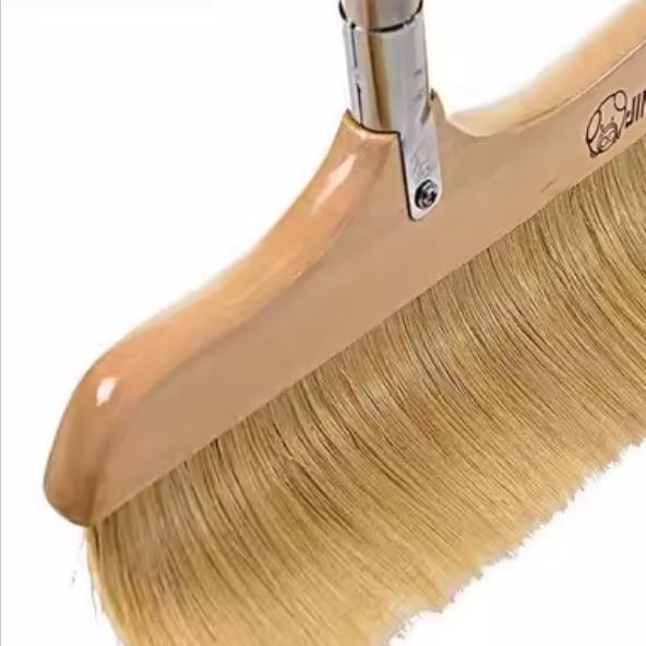 金猪鬓毛扫把簸箕套装单个实木软毛地砖地板扫帚除灰尘静电防扫把