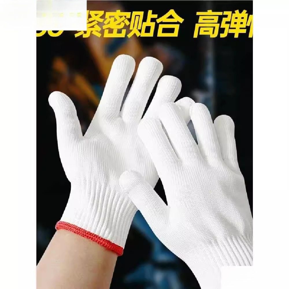 防臭不烂纱布棉麻防磨上班沙手套棉通用耐磨加厚户外作业工作