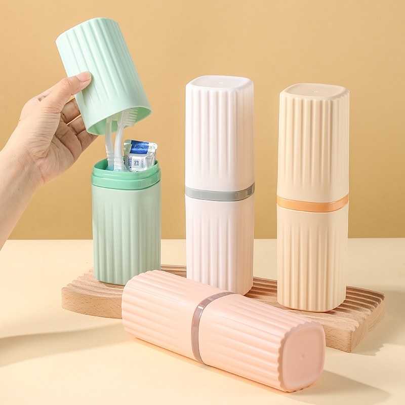 便携式旅行漱口杯套装牙刷牙膏牙刷杯牙筒储存三合一旅行漱口杯,家庭/个人清洁工具,洗漱杯,淘宝优惠券,粉丝福利购,淘宝优惠卷