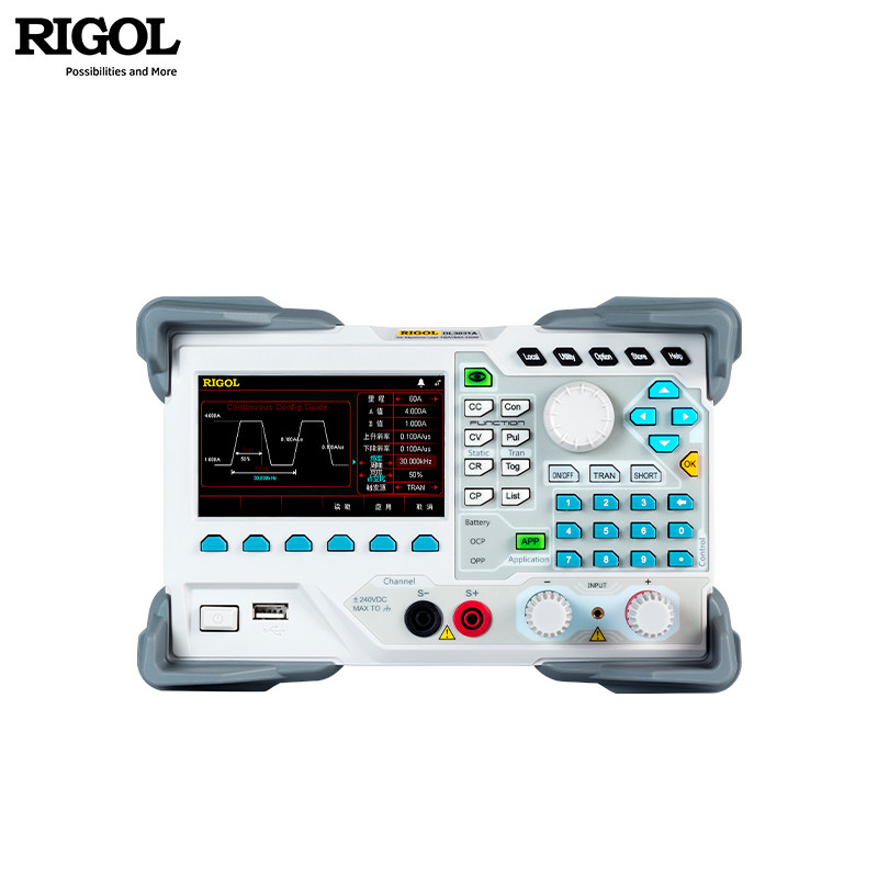 普源rigol可编程直流电子负载仪200w350w内阻测试仪dl3021a/3031a