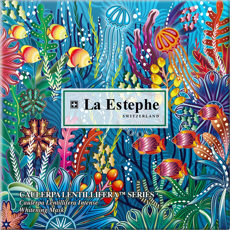 瑞斯美提亮美白面膜绿鱼子精华祛斑修护补水保湿透亮敏感肌适