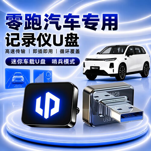 适用零跑行车记录仪哨兵专用U盘