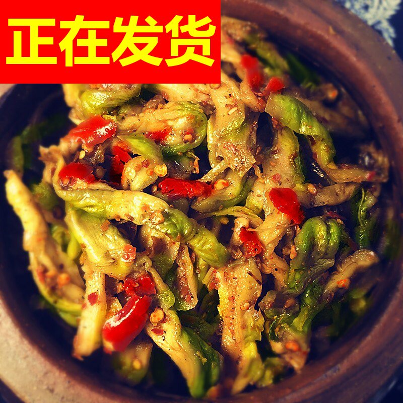 新鲜麻辣榨菜干酱菜青菜丝菱角菜重庆特产涪陵榨菜丝手撕四川下饭