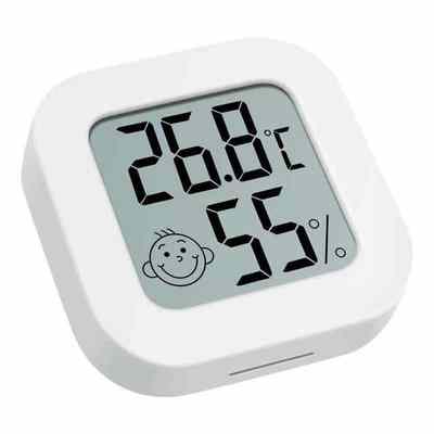 电子室内温湿度计高精准家用婴儿房温度表壁挂式干湿显示检测仪器