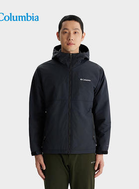 2025秋冬新品哥伦比亚户外男子金点热能保暖连帽冲锋衣外套XE8964
