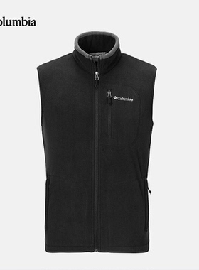 2025秋冬新品Columbia哥伦比亚外套男户外保暖透气抓绒马甲AE1056