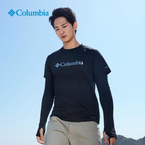 春夏新品哥伦比亚速干透气短袖