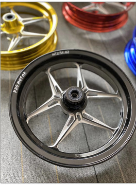 PDS 12寸铝合金轮毂 cnc前轮圈 小牛N1s三四代目小猴子鬼火电摩