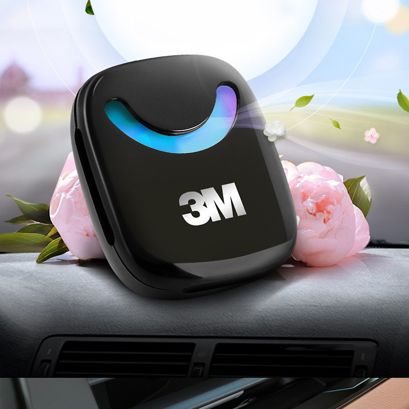 3M汽车风口香水凝胶型防漏拒污车载香氛空调出口香薰持久淡香除味车