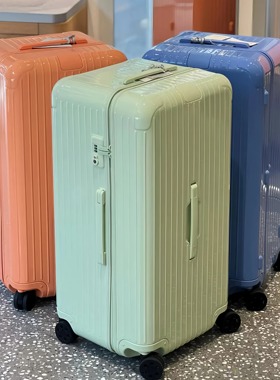 明星同款R家方胖子行李箱trunk33寸拉杆箱essential21寸登机箱