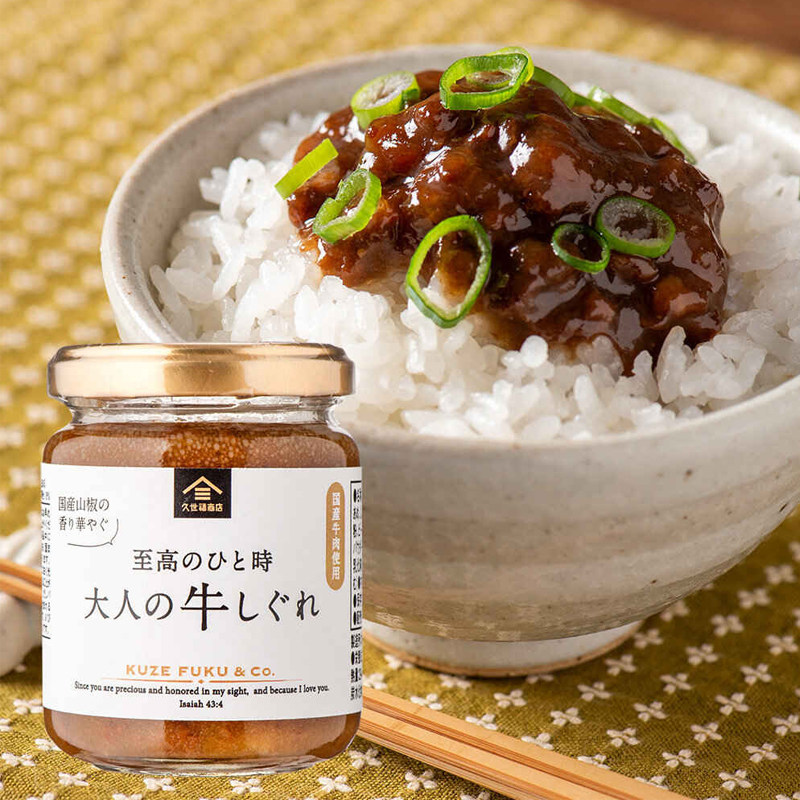 日本久世福商店牛肉猪肉拌饭酱