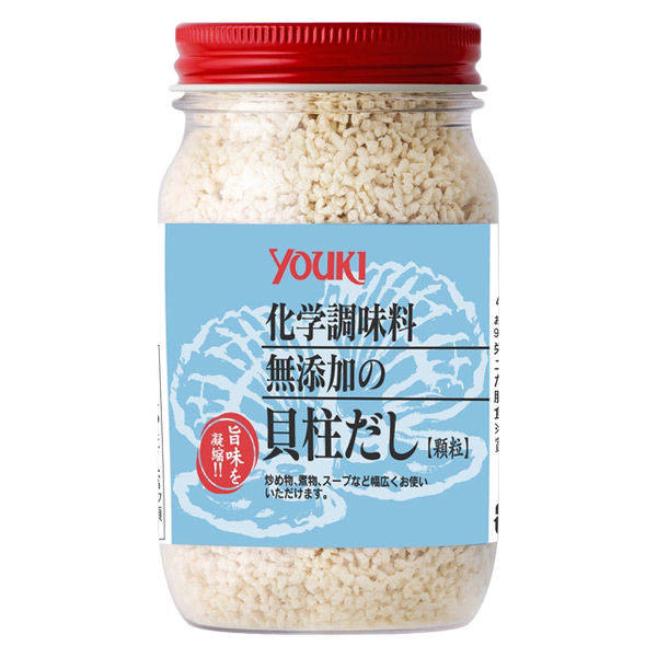 日本进口YOUKI食品 无添加任何化学调味料的干贝精扇贝汤调料110g