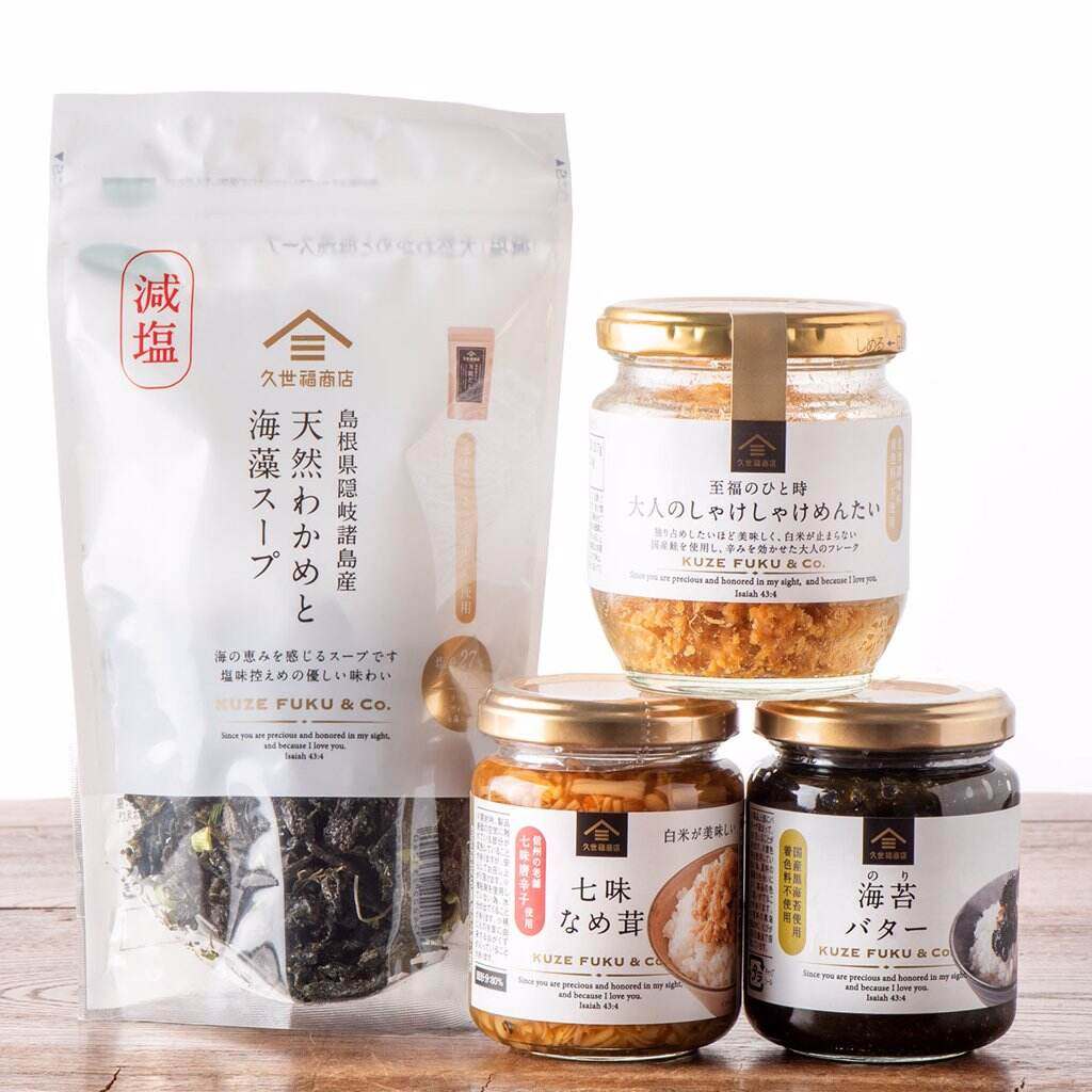 日本进口久世福商店拌饭酱汤料