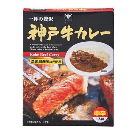 日本进口直邮 神户牛肉咖喱酱 200g 中辣