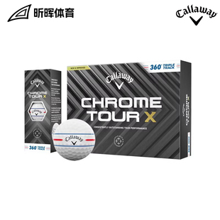 Callaway卡拉威高尔夫球24新款 CHROME TOUR 三轨线四层球比赛球