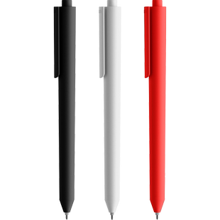 瑞士进口巧可按动中性笔黑色0.5mm 子弹头水笔高颜值ins风大学生premec简约中性笔办公签字笔定制LOGO广告笔